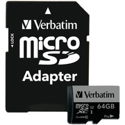 Verbatim Pro 64 GB MicroSDXC UHS 10.razred
