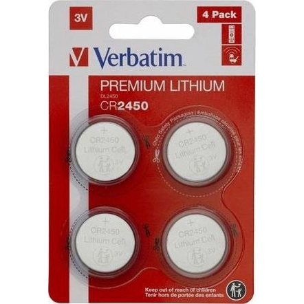 Verbatim CR2450 Baterija za jednokratnu upotrebu Litij