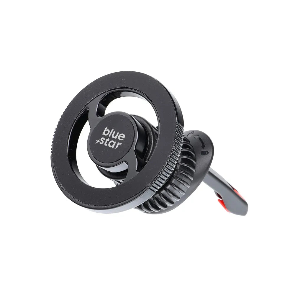 BLUE STAR SMART LOCK X1 magnetno avto držalo za rešetko, združljivo z MagSafe, črno