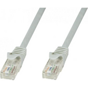 Techly ICOC CCA5U-010T kabel za umrežavanje Sivo 1 m Cat5e U/UTP (UTP)