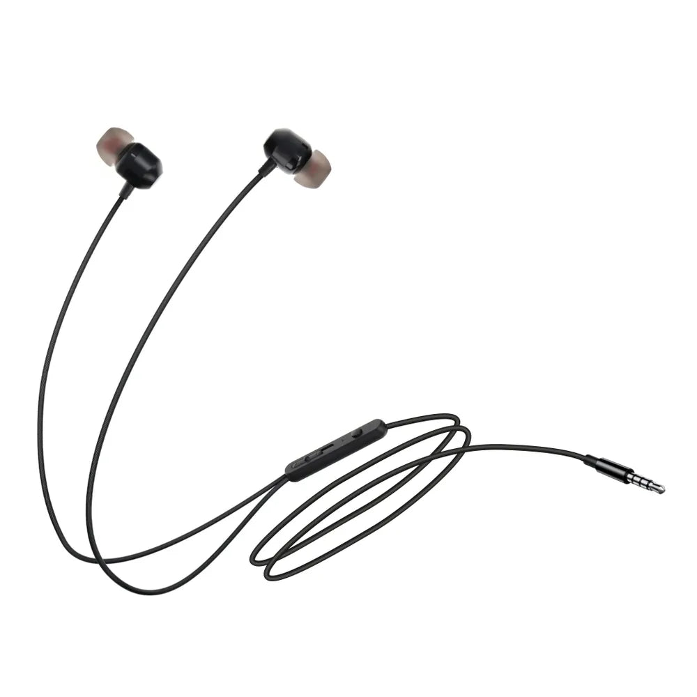 Forcell Premium Sound U3 slušalke 3,5 mm mini jack črne