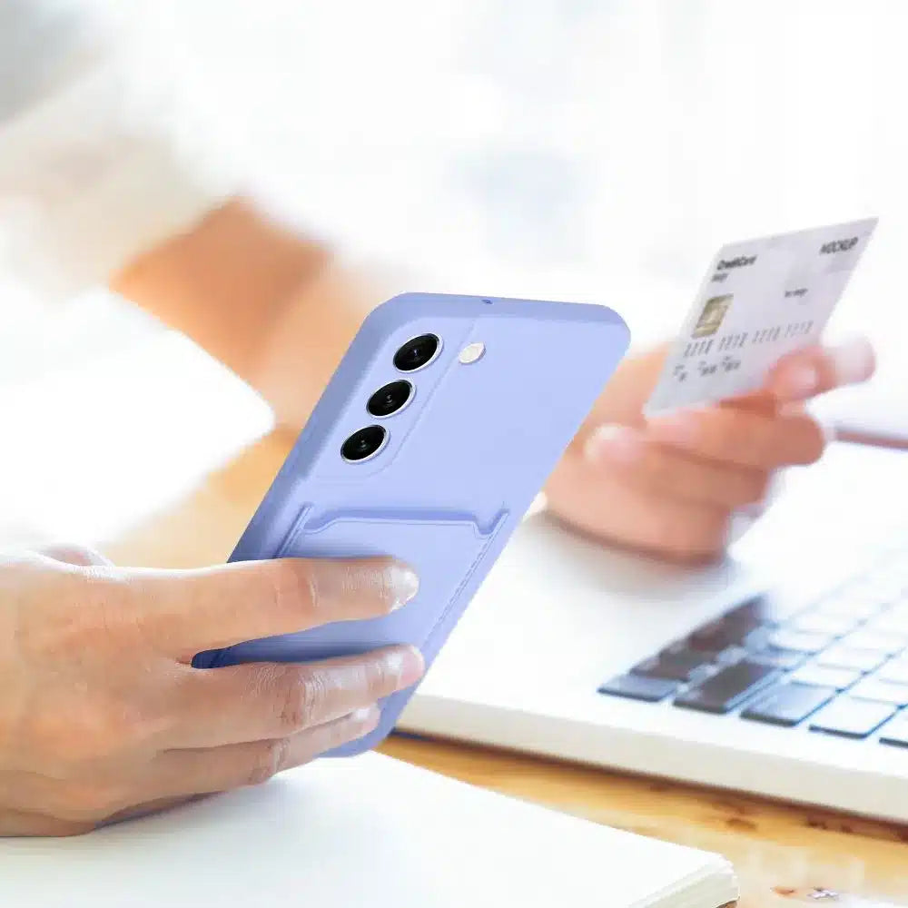 OVITEK CARD CASE za SAMSUNG GALAXY A35 5G vijoličen