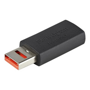 StarTech.com USBSCHAAMF adapter za promjenu tipa priključka kabela USB 2.0 Type-A Crno