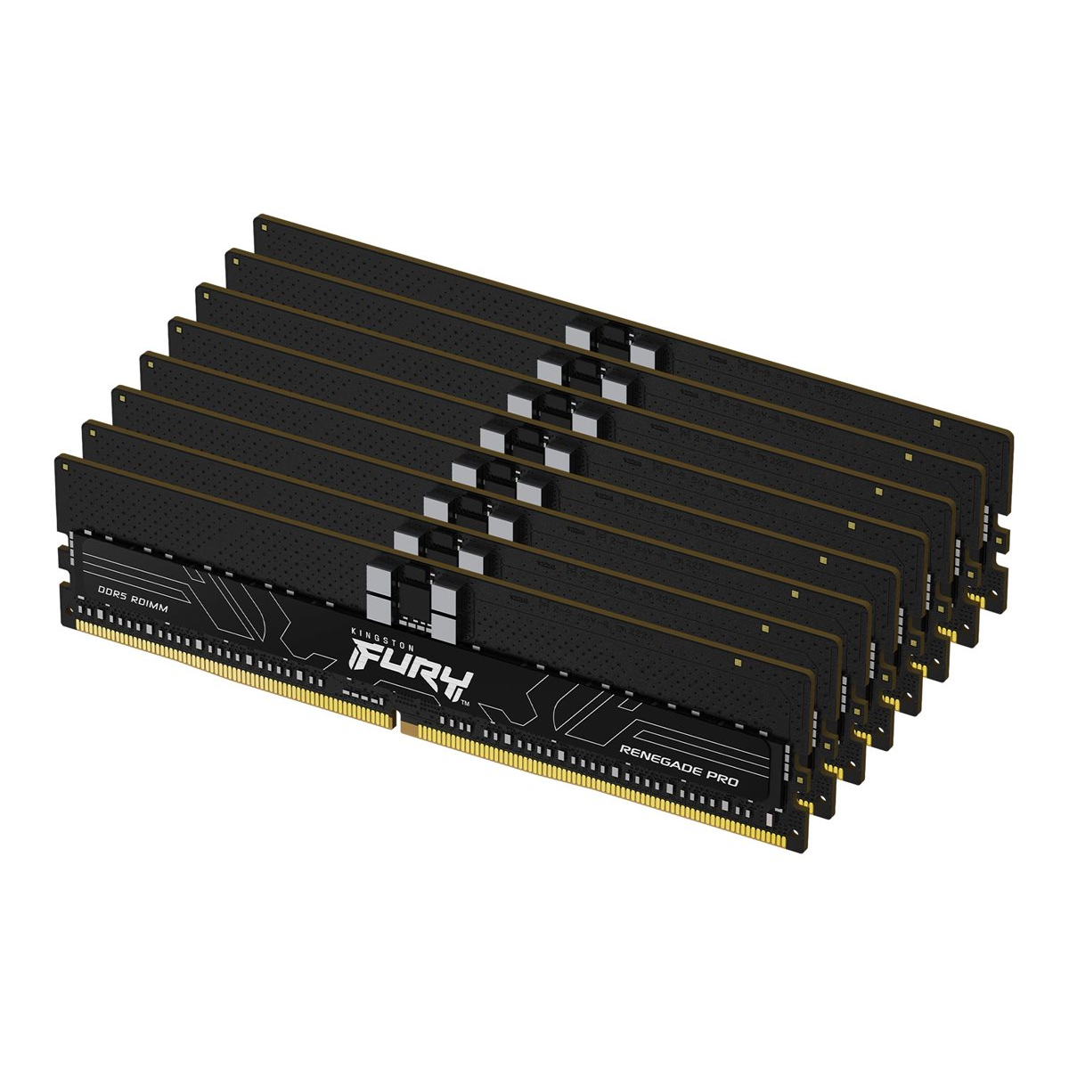 Kingston Technology FURY Renegade Pro memorijski modul 128 GB 8 x 16 GB DDR5 6400 MT/s 288-pin DIMM ECC