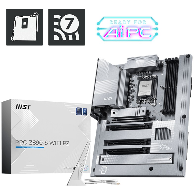 MSI PRO Z890-S WIFI PZ matična ploča Intel Z890 LGA 1851 (Socket V1) ATX