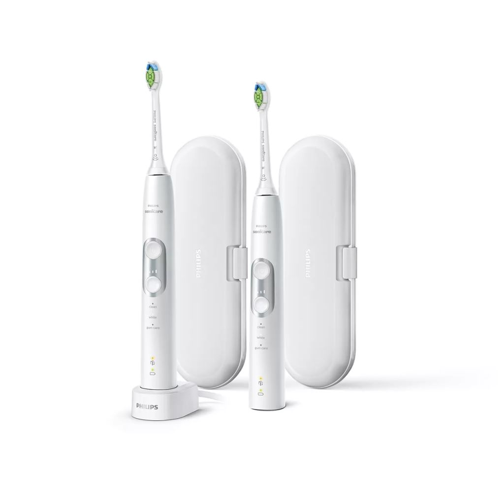 Philips Sonicare HX6877/34 električna četkica za zube Odrasli Sonična četkica za zube Srebro, Bijelo