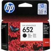 HP 652 Black Original Ink Advantage Cartridge spremnik s tintom 1 kom Standardni prinos Crno