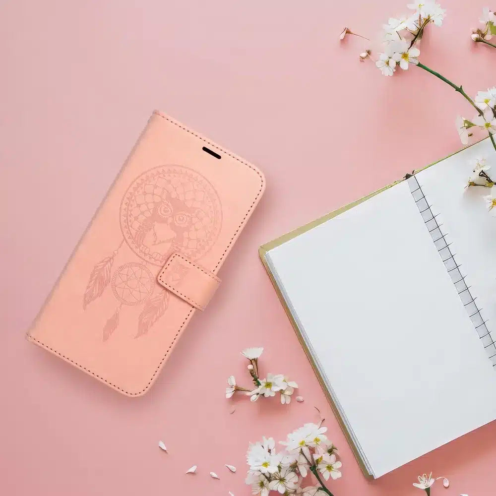 MEZZO Book etui za SAMSUNG GALAXY A55 5G dream catcher peach fuzz