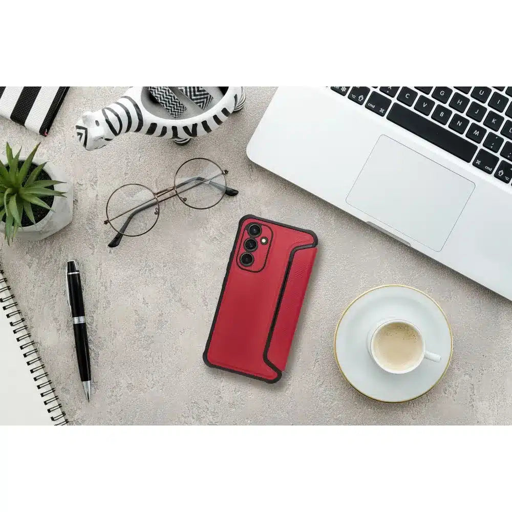 RAZOR Book etui za SAMSUNG GALAXY A16 5G rdeč