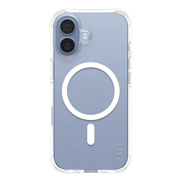 PanzerGlass CARE by ® Fashionable Case Samba Transparent w. White MagSafe iPhone 17 maska za mobitel Poklopac Prozirno