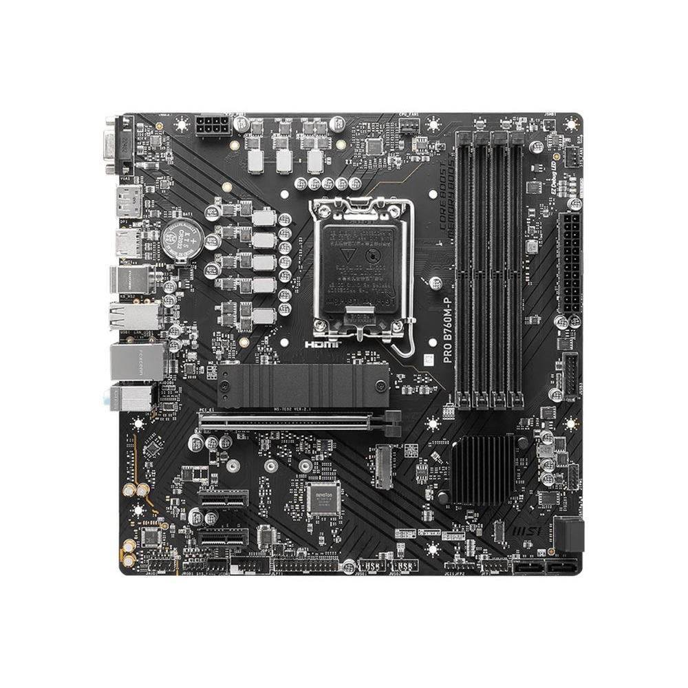 MSI PRO B760M-P matična ploča Intel B760 LGA 1700 Mikro ATX