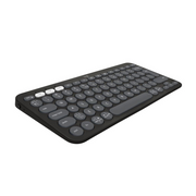 Logitech Pebble Keys 2 K380s tipkovnica RF bežični + Bluetooth QWERTY US Međunarodna Grafit