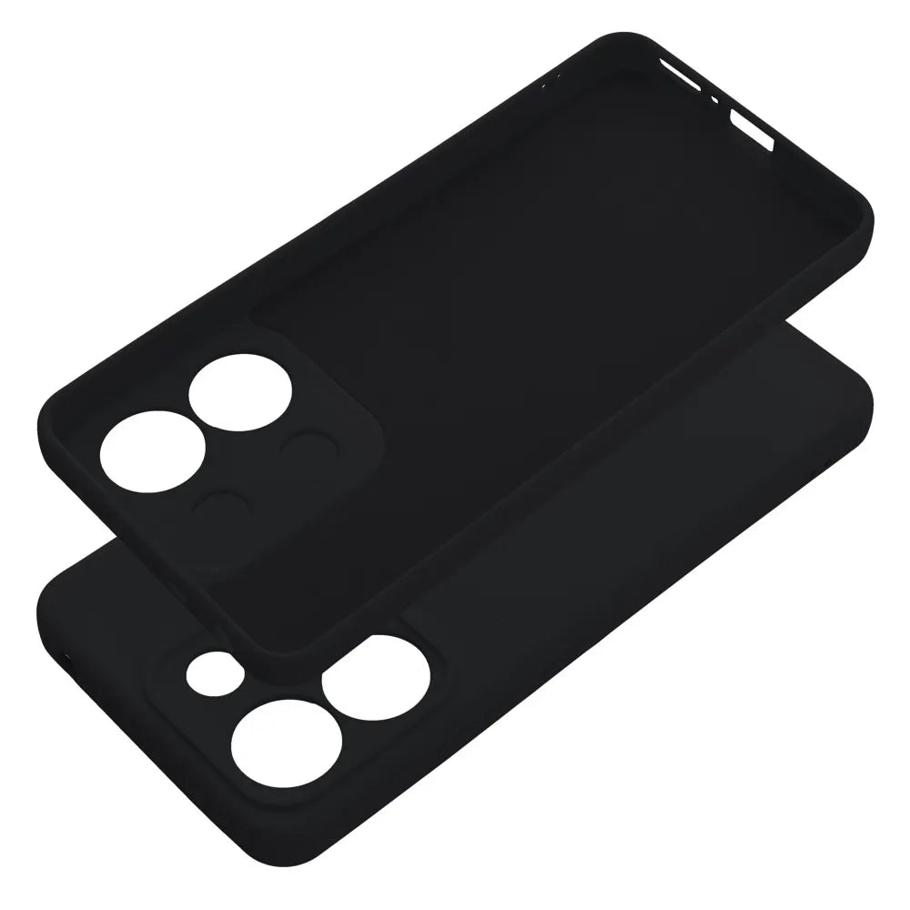 SILIKONSKA MASKA za XIAOMI Redmi Note 13 4G črna