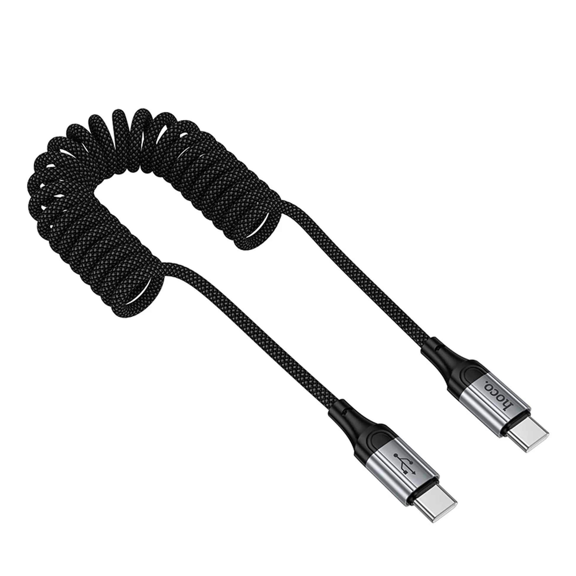 Kabel USB C na USB C Hoco PD 60W 150 cm X121 crni