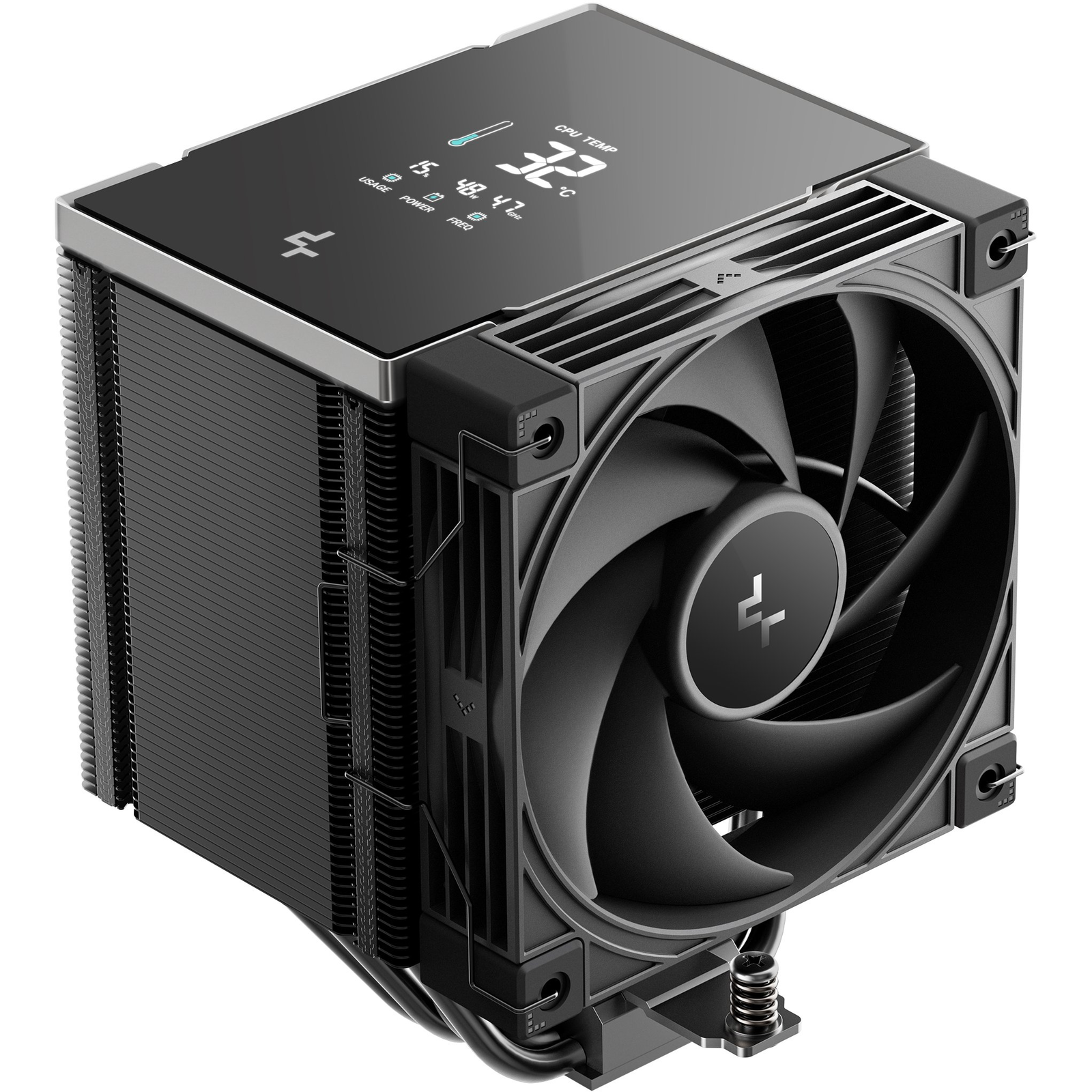 DeepCool AK500 G2 Digital NYX Procesor Zračno hlađenje 12 cm Crno 1 kom