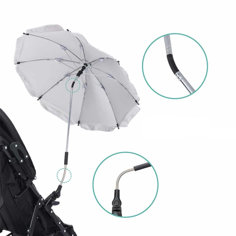 Fillikid suncobran Parasol Standard, crni