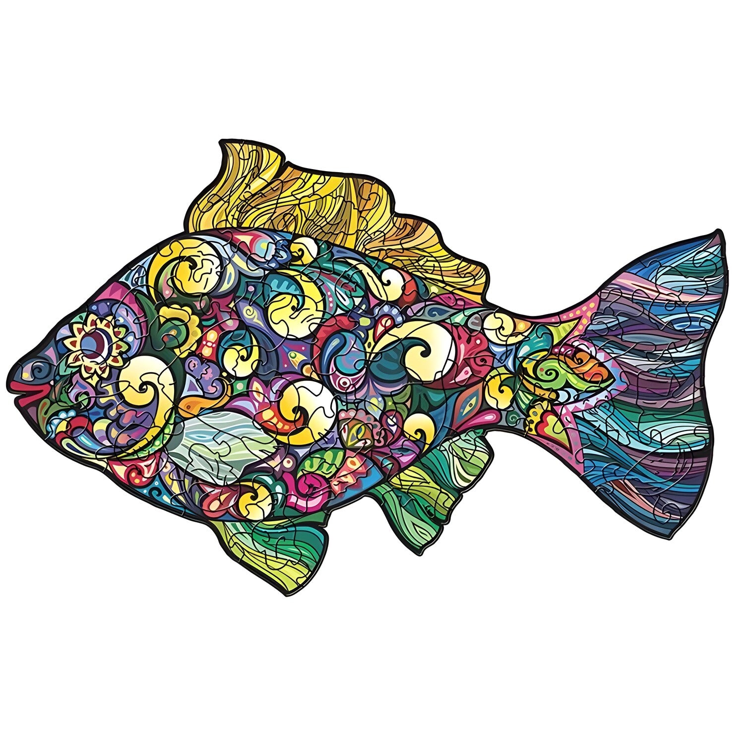 Drvene puzzle - Fische/L KP21911