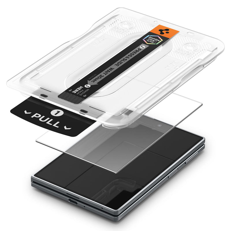 Spigen GlastR EZ FIT Pro HD za Samsung Galaxy Z Fold8 pakiranje od 2 komada vanjska (AGL11943)