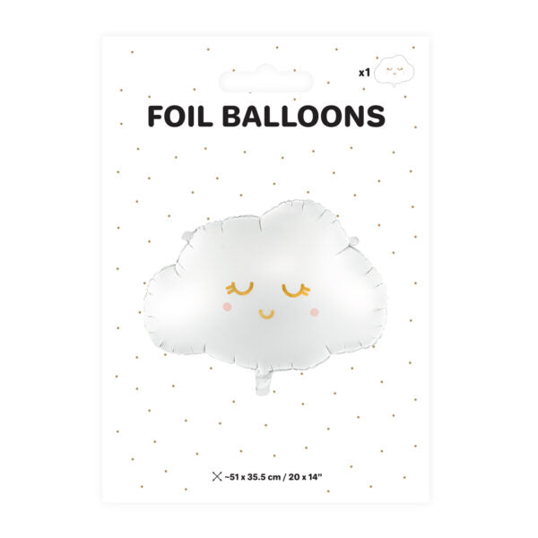 Folija balon oblak, Balon folija na oblak 51x35.5cm