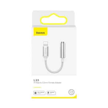 BASEUS ADAPTER - LIGHTNING MOŠKI NA JACK 3,5 MM