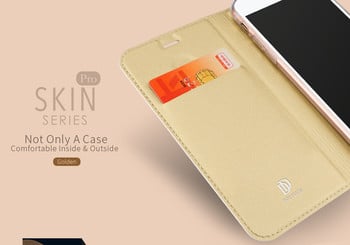 DUX DUCIS SKIN PRO PREKLOPNA TORBICA ZA MOTOROLA MOTO E7 POWER/E7I POWER ZLATA