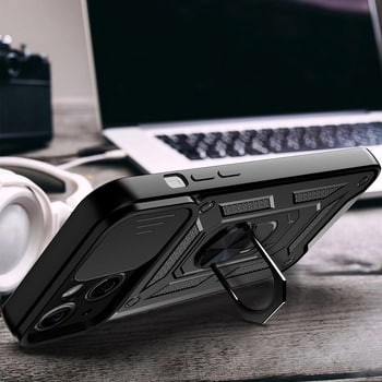 SLIDE CAMERA ARMOR TORBICA ZA IPHONE X/XS ČRNA