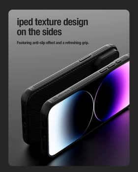 NILLKIN CAMSHIELD PRO PC+TPU OVITEK ZA IPHONE 15 PRO temno vijolična