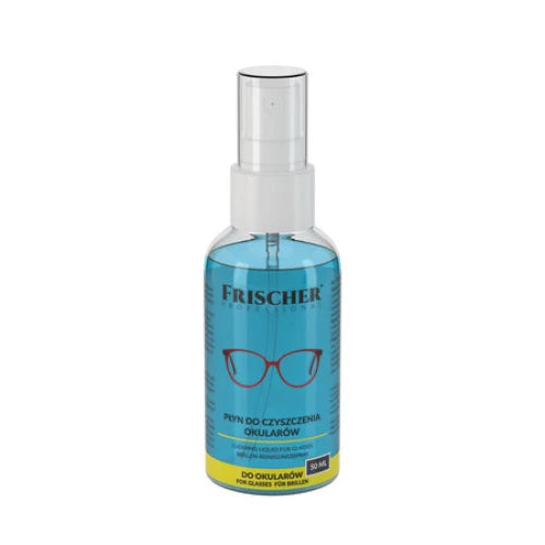 FRISCHER Komplet za čišćenje naočala: tekućina 50 ml + mikrovlakna 20x10 cm
