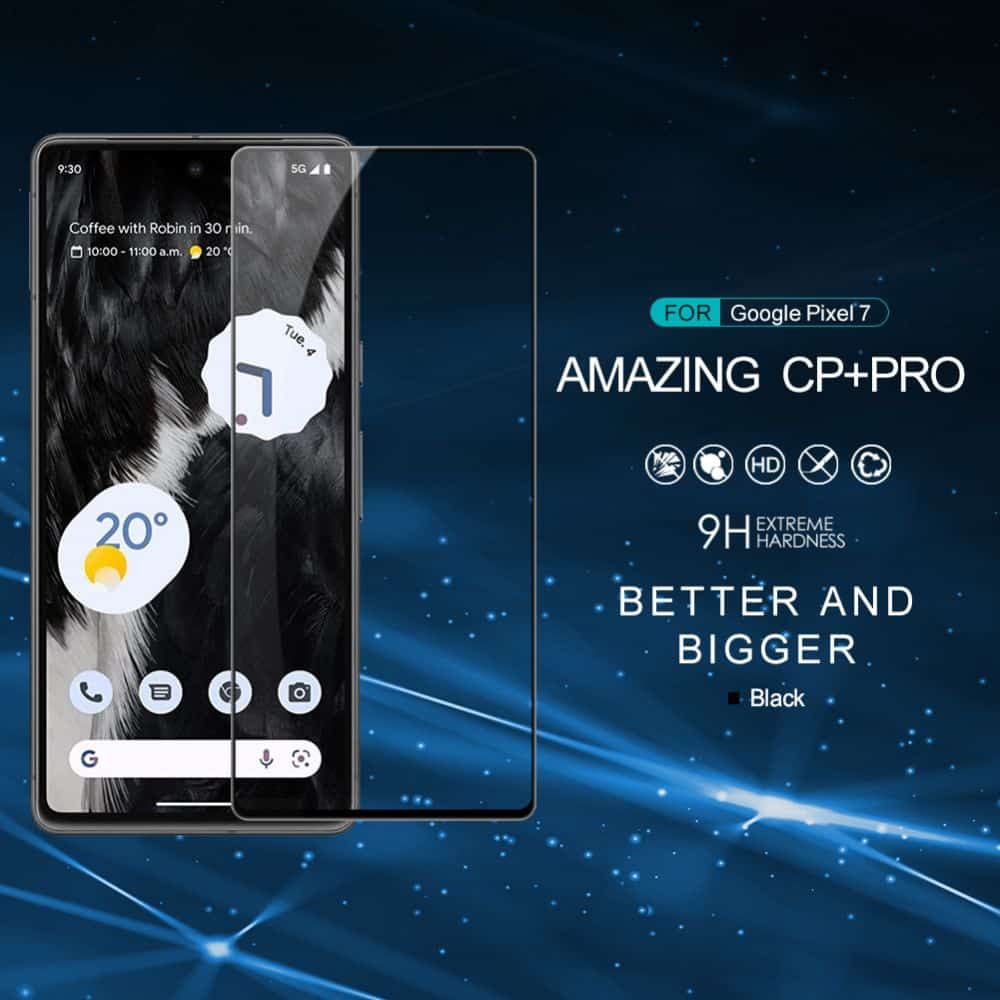 Nillkin - CP+PRO zaščitno steklo za Google Pixel 7 - črno