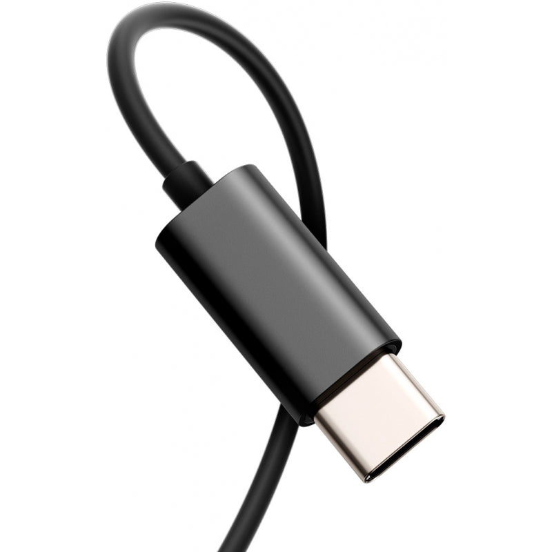 Žične slušalke USB-C Joyroom JR-EC07 črne