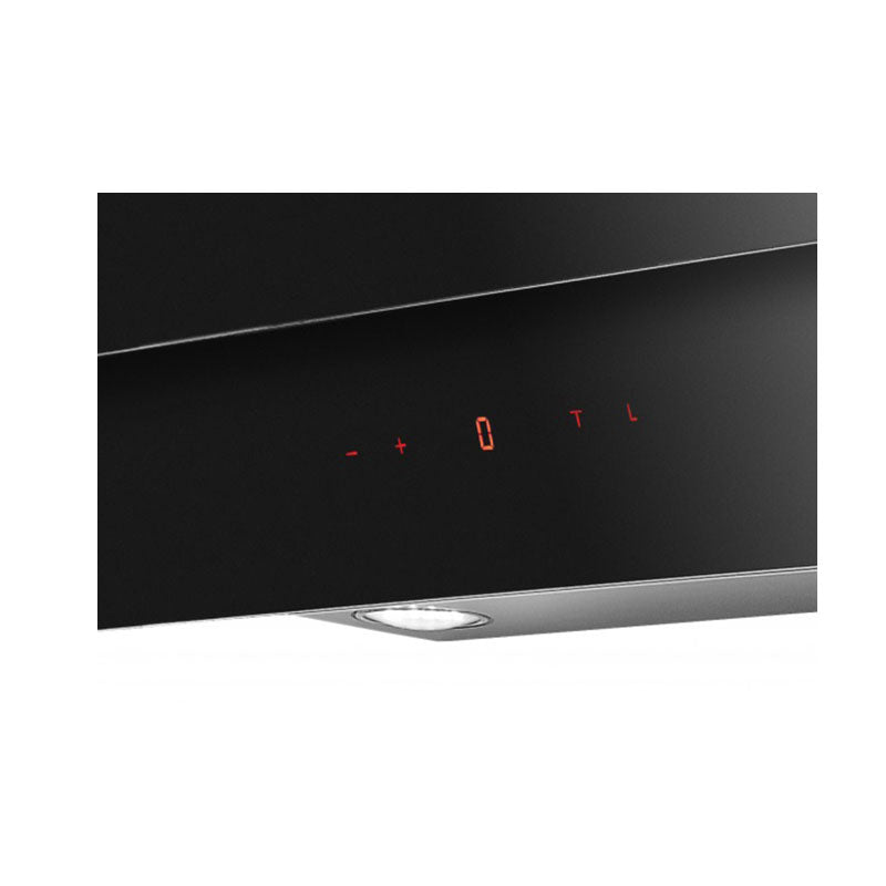 Hansa Napa OKC6641SH, kaminska, dekorativna, črna, LED DISPLAY, daljinsko upravljanje