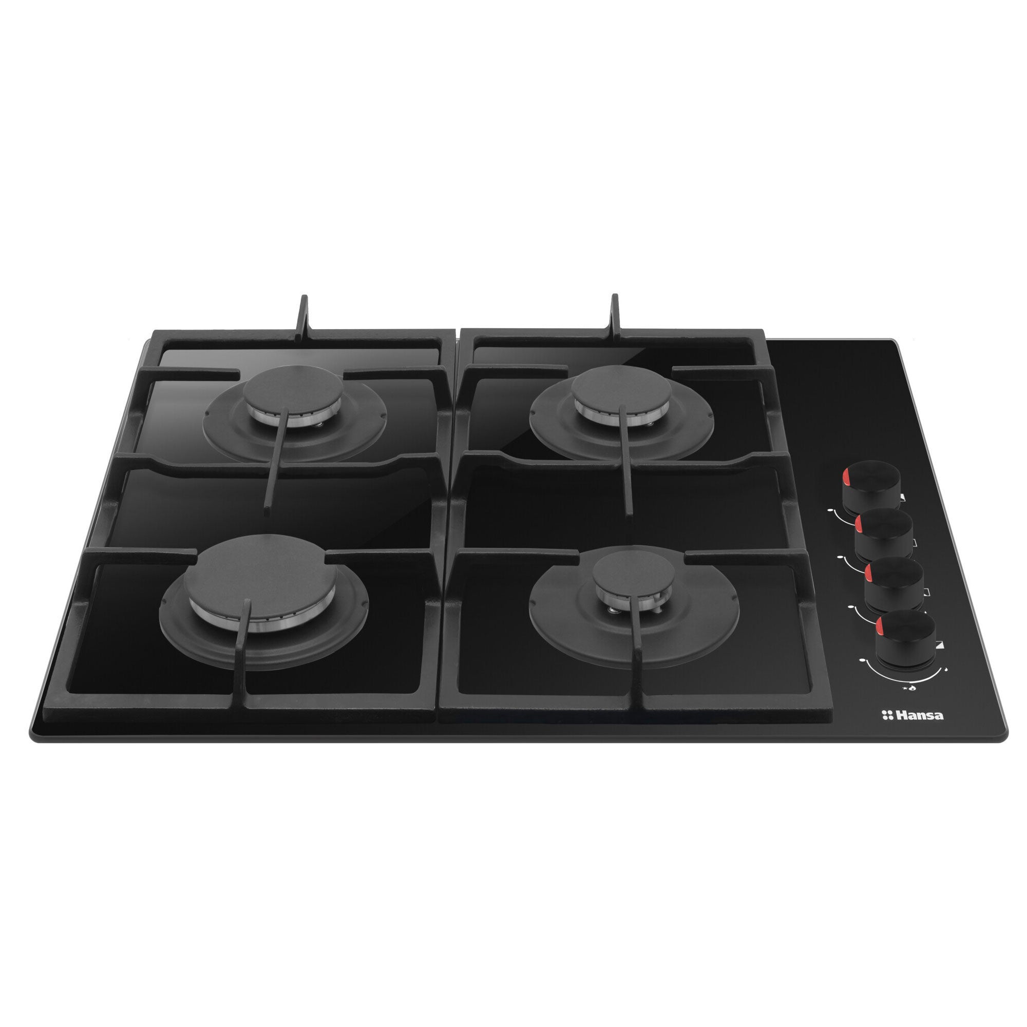 Hansa kuhalna plošča BHKS620531, steklokeramika, 4 plin