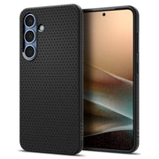 Spigen Liquid Air maska za Samsung Galaxy S25 mat crna ACS09000