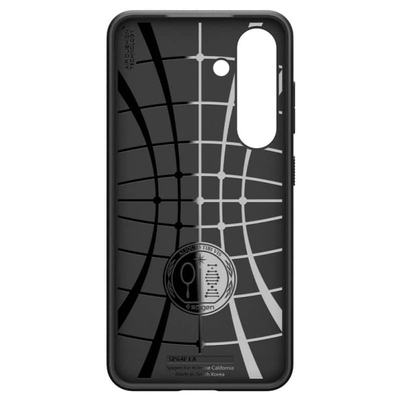 Spigen Liquid Air maska za Samsung Galaxy S25 mat crna ACS09000