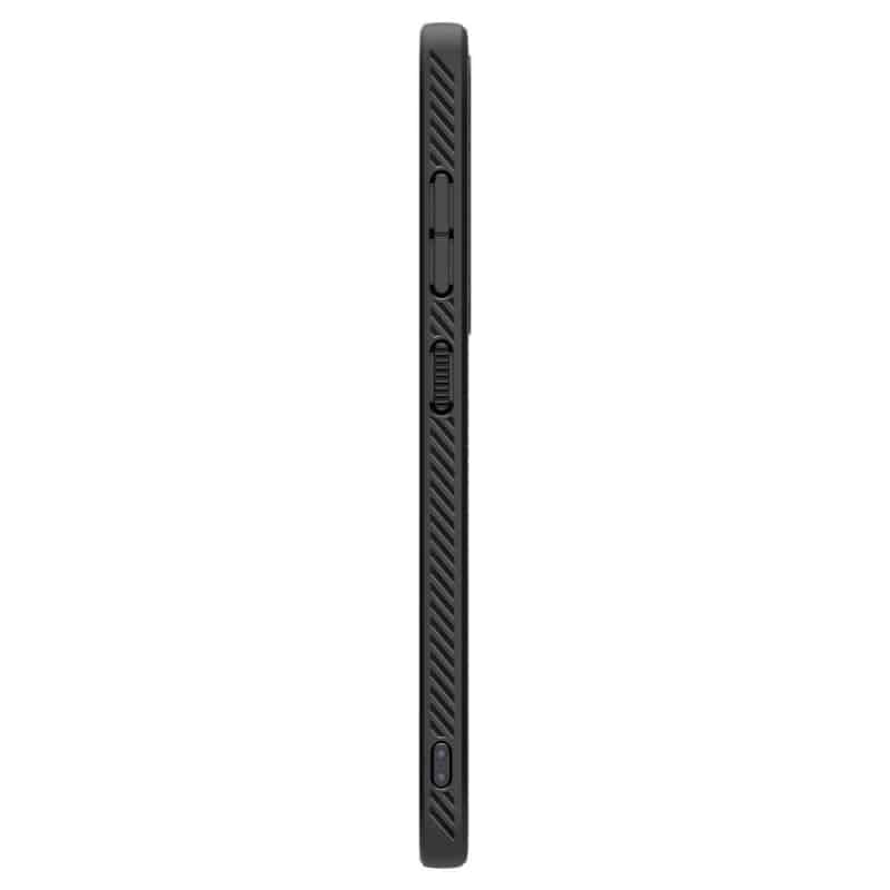 Spigen Liquid Air maska za Samsung Galaxy S25 mat crna ACS09000