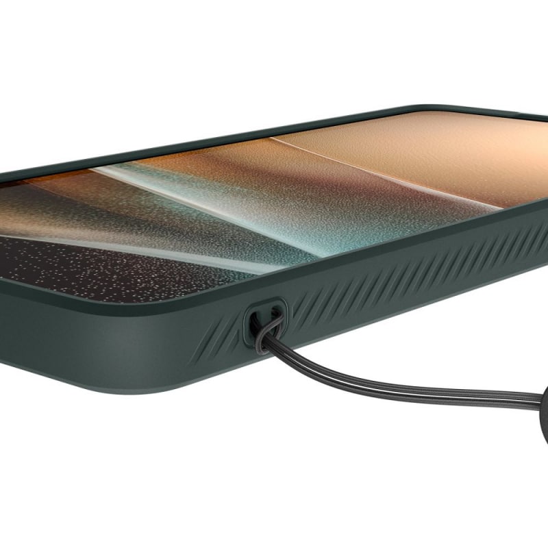Spigen Liquid Air maska s MagSafe-om za Samsung Galaxy S26 Ultra Abyss Green ACS10676