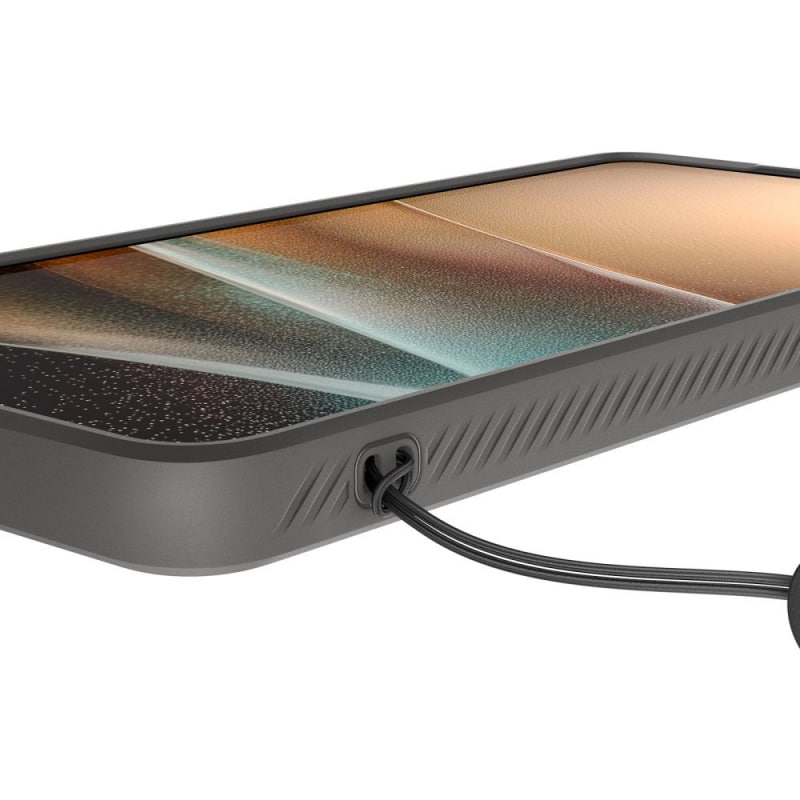 Spigen Liquid Air maska s MagSafe-om za Samsung Galaxy S26 Ultra Marble Grey ACS10675