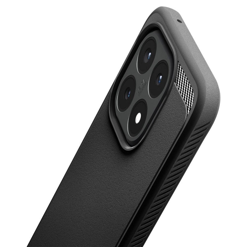 Spigen Rugged Armor maska za Xiaomi 15T mat crna ACS10459
