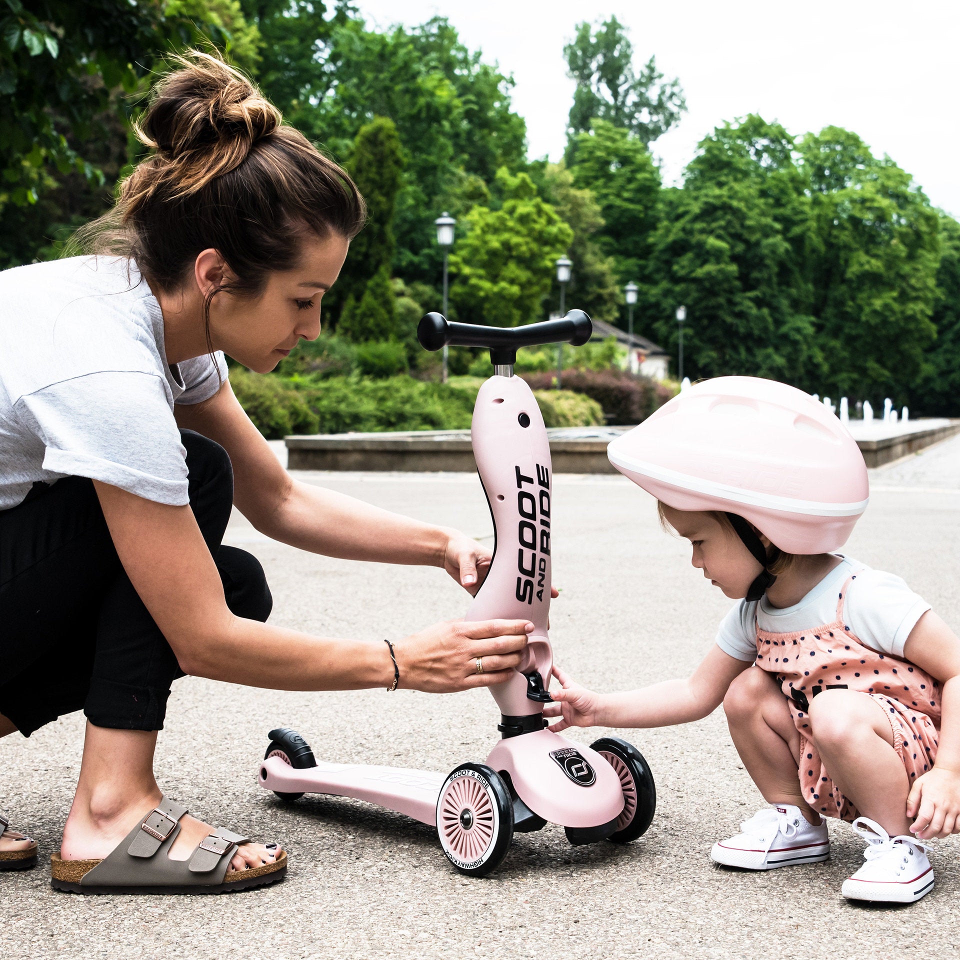 Romobil Scoot&Ride Highwaykick 1 Rose