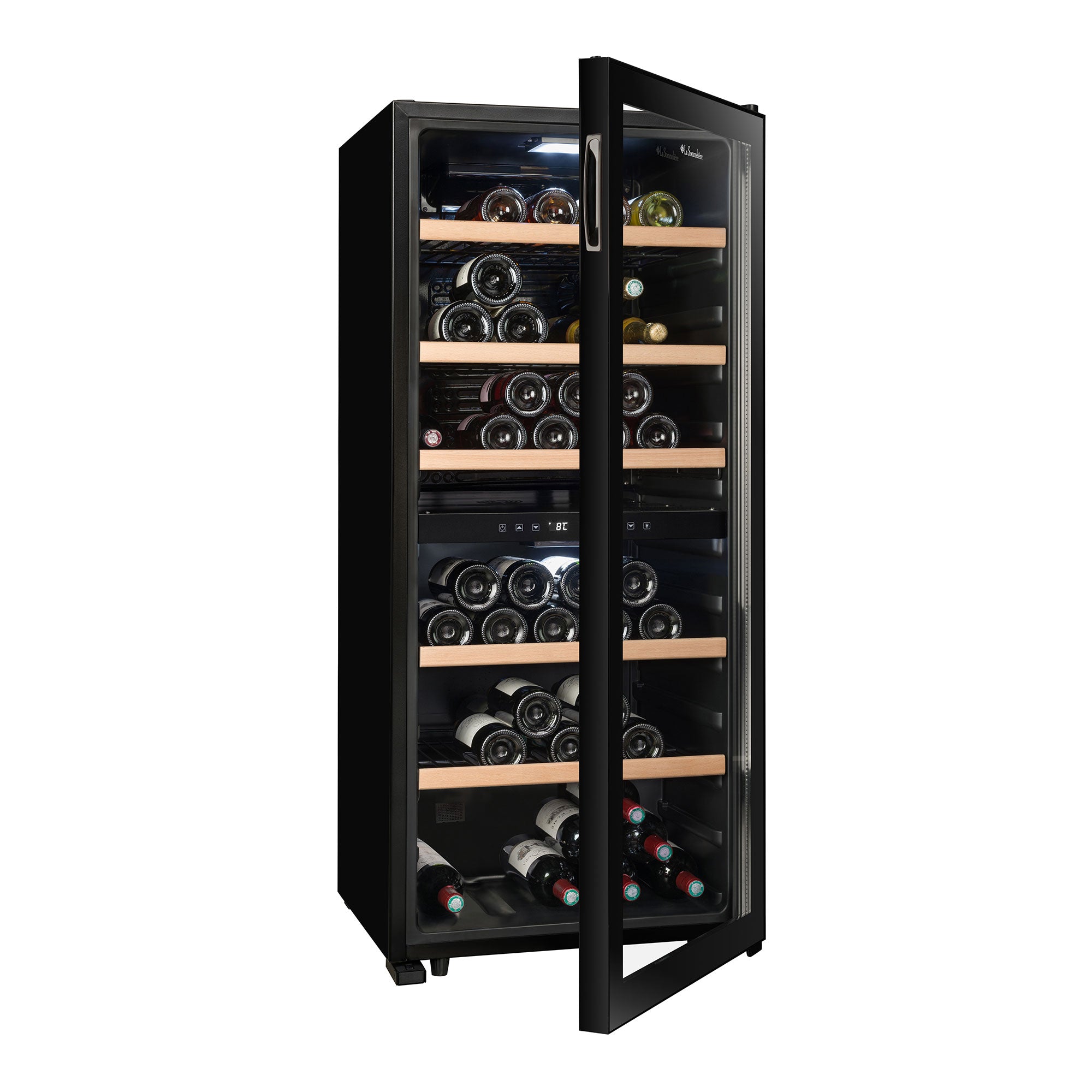 Hladilnik za vino LaSommeliere LS102DZBLACK
