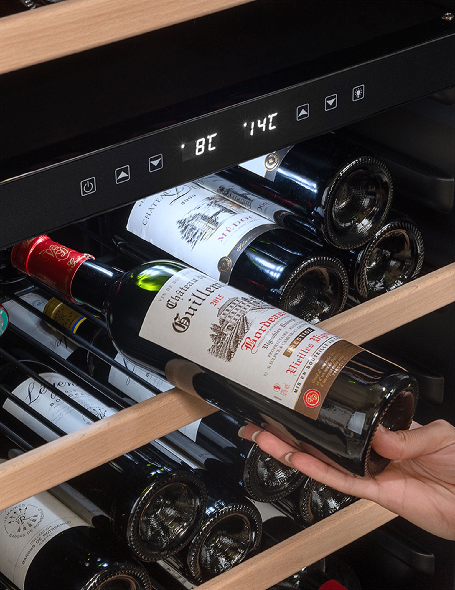 Hladnjak za vino LaSommeliere LS102DZBLACK