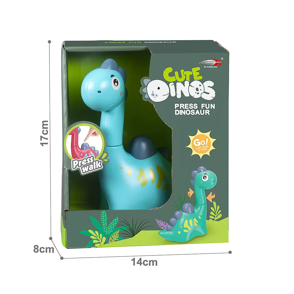 Hodajući dinosaur Cute Dinos Crvena