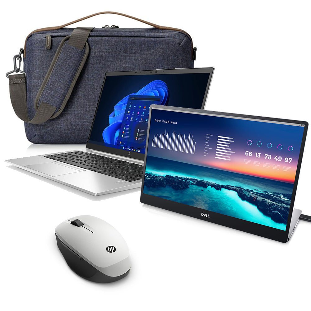 URED ZA VEN - HP 840 G7 i5, 16GB, 512GB SSD + prenosni monitor + ...