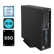 HP Z230 Workstation Intel Xeon, 16 GB DDR3, 256 GB SSD