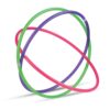 Hula Hoop Color d60 Androni – dječji obruč za igru, vježbu i zabavu Ljubičasta