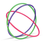 Hula Hoop Color d60 Androni – dječji obruč za igru, vježbu i zabavu Crvena