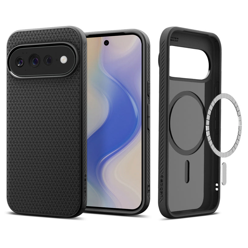 Spigen Liquid Air s MagSafeom za Google Pixel 11 Pro XL mat crna ACS11449