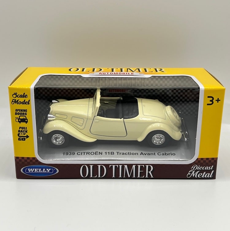 1939 Citroën 11B Traction Avant Cabrio 1:34