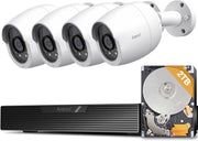 Arenti 8MP/4K 8CH sigurnosni sustav s 4 IP kamere i 2 TB HDD