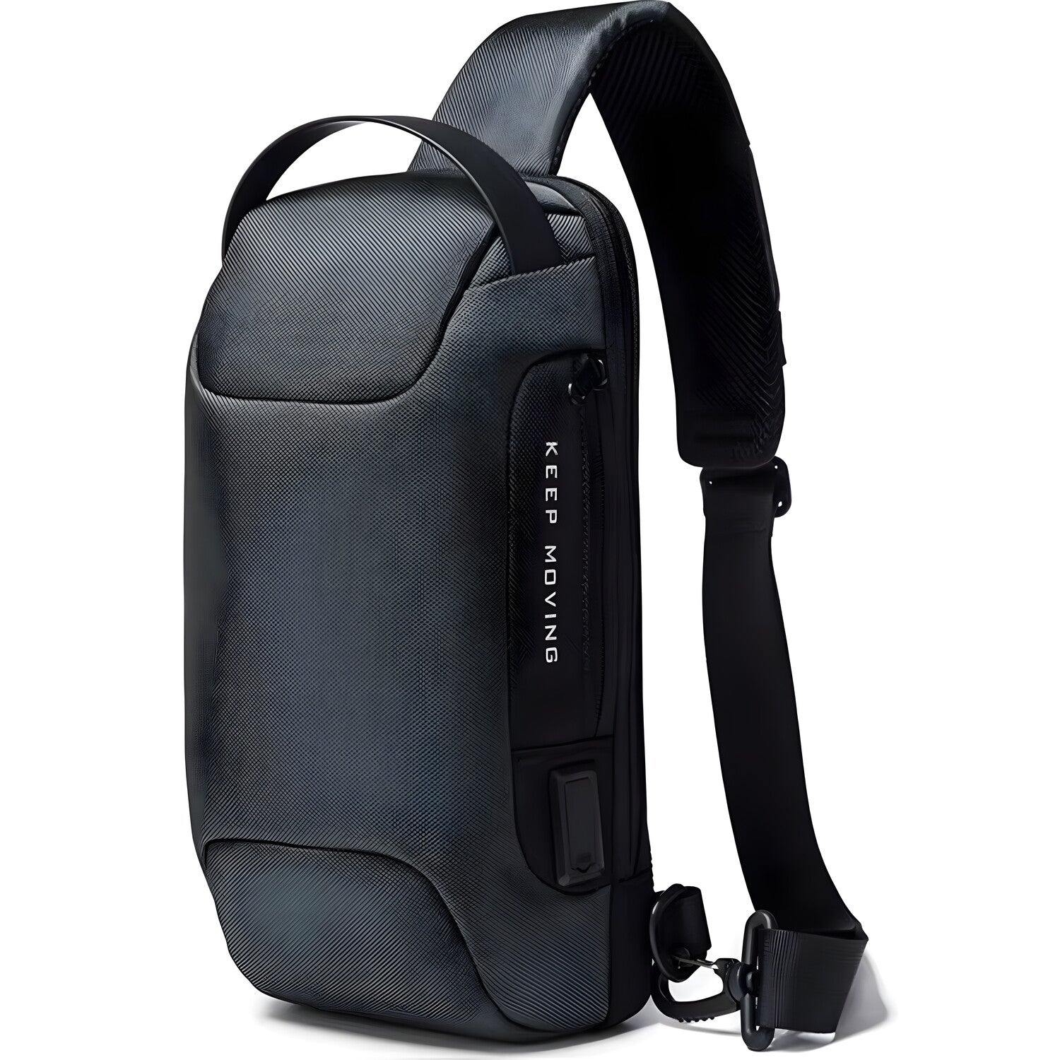 Torba za rame s USB punjenjem IS-36232 - Siva KP36232
